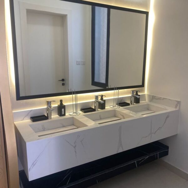 مغسلة رخام صناعي